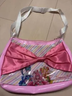 デリシャスパーティプリキュア リボン付きショルダーバッグ