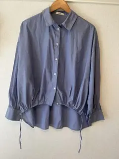 アースミュージックエコロジー ストライプシャツ フリー