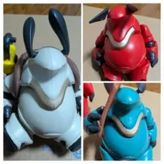 ノアノイド ロピアタン フィギュア ☆白&リュック、赤、青　3体セット