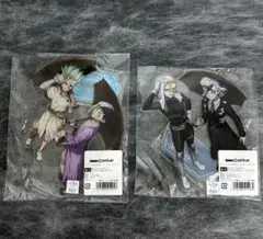 Dr.STONE DMM アクスタ　レイニーデイ　千空&ゲン　ゼノ＆スタンリー