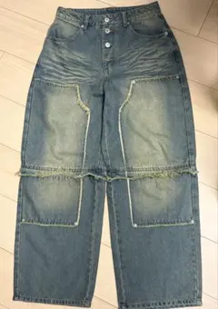 BEAMS ダブルニーデニム FADE DOUBLE KNEE DENIM - メルカリ