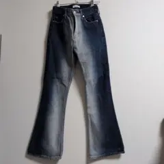 LAGUA GEM ブーツカットデニム グラデーション 24のサムネイル