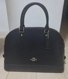 COACH ドーム型 ハンドバッグ ブラックのサムネイル