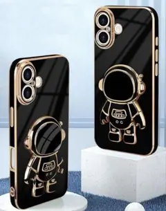 【新品未開封】iPhone17 ケース　宇宙飛行士　スタンドケース　スマホケース