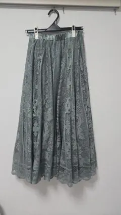 earth music&ecology　レースロングスカート