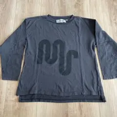 352pieces ロングスリーブTシャツ 七分袖 Y2K 黒ロンティー 平成 