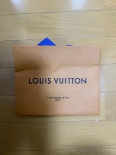 LOUIS VUITTON ロゴ入り袋 オレンジ ショッパー