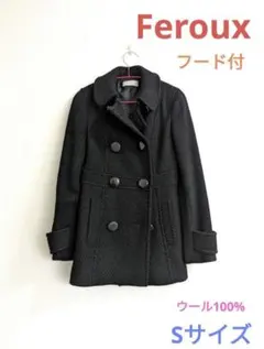 Ferox ウールコート ブラック