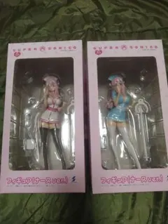 SUPER SONICO すーぱーそに子フィギュア(ナースver.) 2体セット