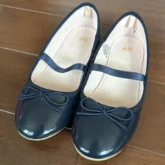 バレエシューズ　ネイビー　19.5㎝　H&M