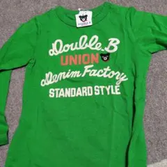 DOUBLE.B グリーン シャツ