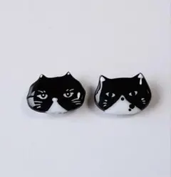 小さい猫のブローチセット　76