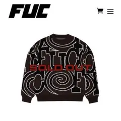 最安値 新品 SOL x FUC ニット ブラウン Mサイズ 2025年最新】SOL fucの人気アイテム - メルカリ