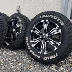MKW PCD139.7 6H モンスタ ホワイトレター 265/70R17 MKW PCD139.7 6H モンスタ ホワイトレター 265/70R17 - メルカリ