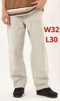 Levi's WORKWEAR 568 LOOSE ダブルニー　W32 ②