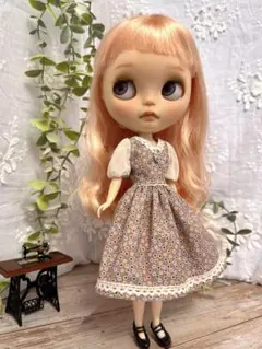 花うさぎ＊ラビットちゃんのお出かけ服 ブライス、リカちゃん