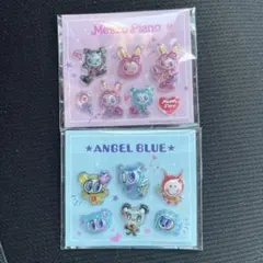 ナルミヤキャラクターズ シール メゾピアノ エンジェルブルー