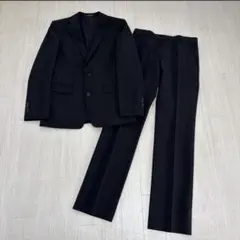 COMME CA MEN コムサメン メンズ スーツ ビジネススーツ ブラック黒