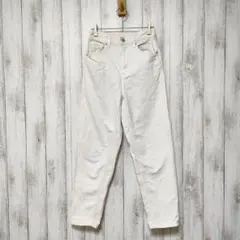 GU ジーユー (S)　ハイウエスト マムジーンズ