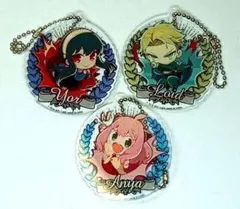 タカラトミーアーツ　ぶちマス！SPY×FAMILY アクリルキーホルダー　3個