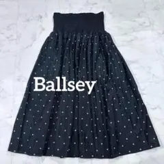 ボールジィ シャーリングジャカード 2wayワンピース 24年　フレアスカート