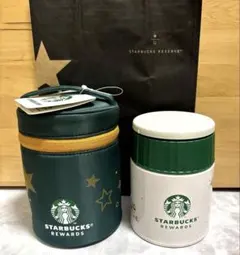 STARBUCKS THERMOS コラボ　フードジャー　保冷弁当箱　スタバ