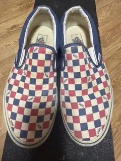 vans チェッカー スニーカー