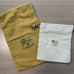IL BISONTE 巾着袋 2枚セットのサムネイル