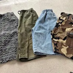 ハーフパンツ 4点セット まとめ売り
