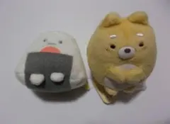 san-x⭐すみっコぐらし[いぬ&やまおにぎり]てのりぬいぐるみ 匿名配送