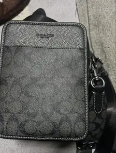 COACH メンズ ショルダーバッグ ブラックのサムネイル
