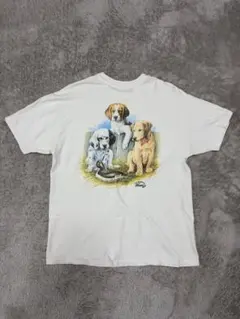 90s USA製Hanes アニマルプリント Tシャツ XL