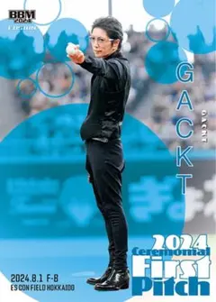 GACKT2024年始球式カードBMM FP52コンプリートセット