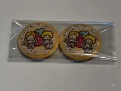 サンリオ パティ&ジミー缶バッジ 2点セット