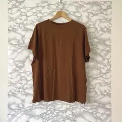 着心地抜群 Gap コットンTシャツ Lサイズ ブラウン