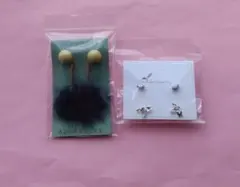 ハンドメイドピアスセット