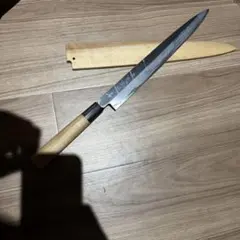 極美品 青ニ鋼 身卸包丁 7寸黒檀柄 - メルカリ