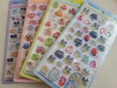 正規品　たまごっち　ボンボンドロップシール　４セット　まめっち　くちぱっち