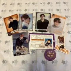 TravisJapan 松倉海斗　トレカステッカーセット