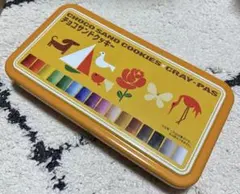 クレパス　チョコサンドクッキー　空き缶