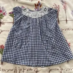 ラルフローレン　ギンガムチェックワンピース