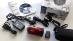 SONY Handycam HDR-CX180 ビデオカメラ ケース付【極美品】