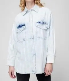 REPLAY リプレイ　ユニセックス デニムシャツ　S