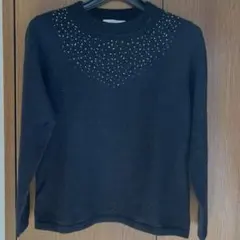 【未使用】カシミヤ100% セーター　黒