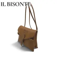 IL BISONTE イルビゾンテ ショルダー バッグ ブラウン