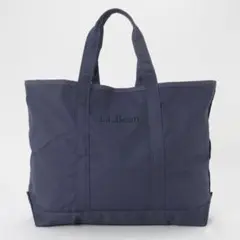 新品・廃盤色　L.L.Bean グローサリートート ローインディゴ⁠ ネイビーのサムネイル