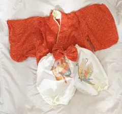 お食い初め　100日　ベビー袴　ハンドメイド