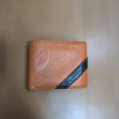 CASTELBAJAC 二つ折り財布 オレンジ ブラックのサムネイル