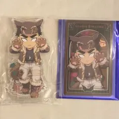 鬼滅の刃 悲鳴嶼行冥 アクスタ メタリックカード ハロウィン ufotable