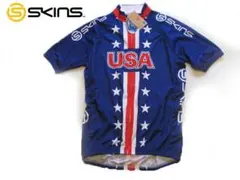 新品 SKINS USA国旗デザイン半袖ジャージ SITIP イタリア製 XLのサムネイル